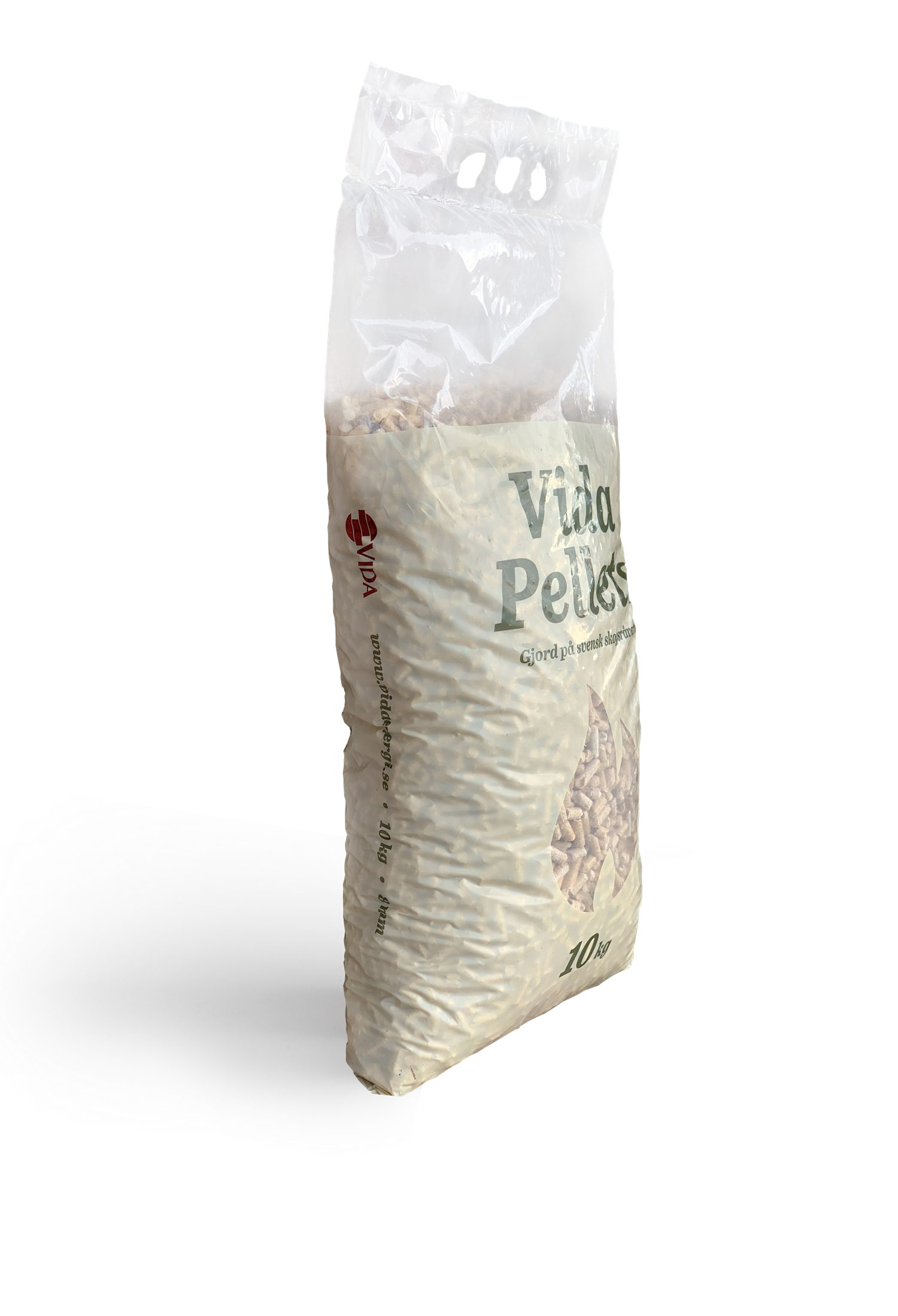 Vida Pellets 6 mm / 10 Kg Poser med håndtag 840 Kg